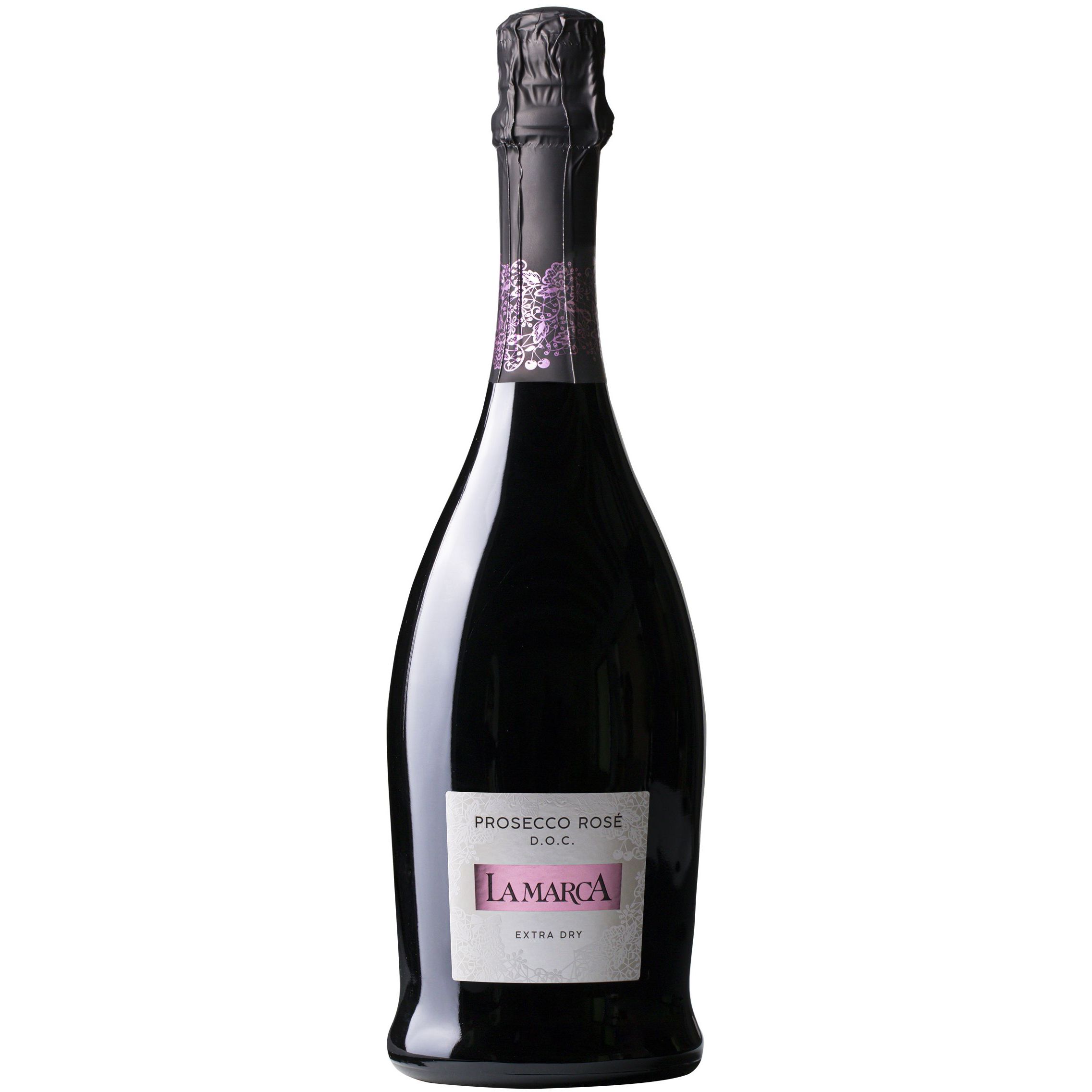 Вино игристое La Marca Prosecco Spumante DOC Rose Millesimato 2022 Extra Dry розовое экстра-сухое 0.75 л - фото 1