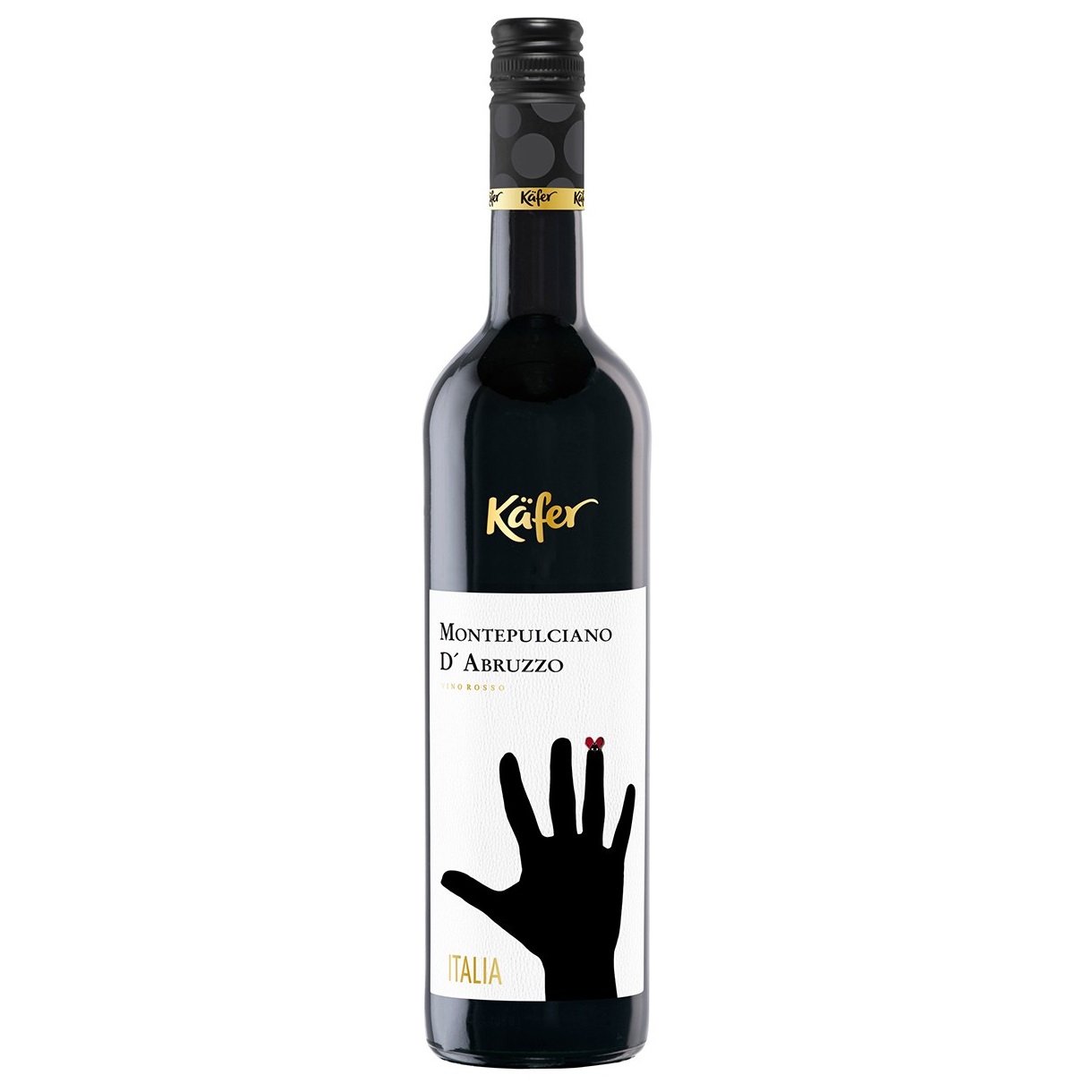 Вино Kafer Montelpuciano d`Abruzzo, красное, сухое, 13,5%, 0,75 л (8000016627061) - фото 1