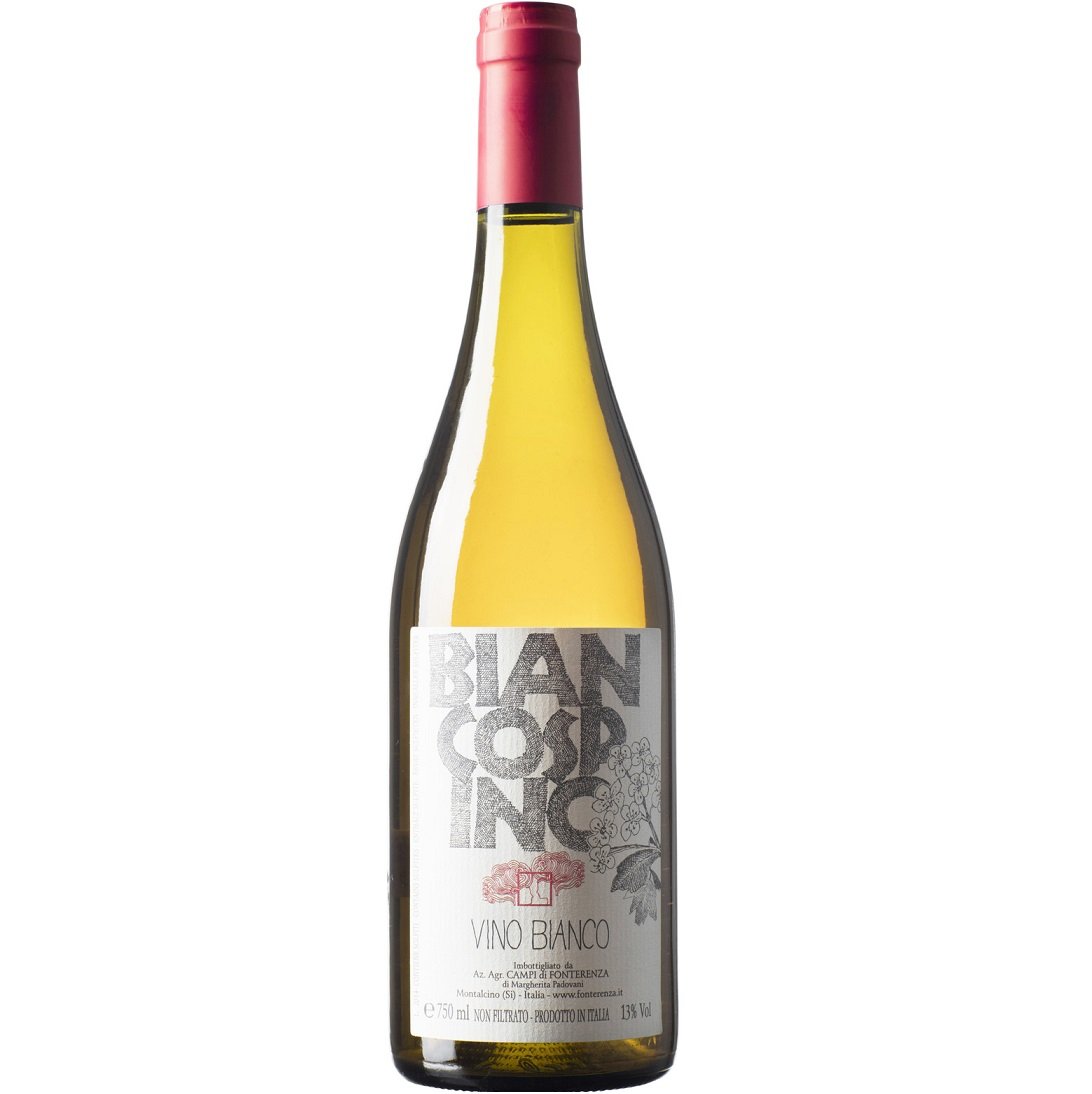 Вино Fonterenza Biancospino Vino Bianco 2016, біле, сухе, 12,5%, 0,75 л (752803 - фото 1