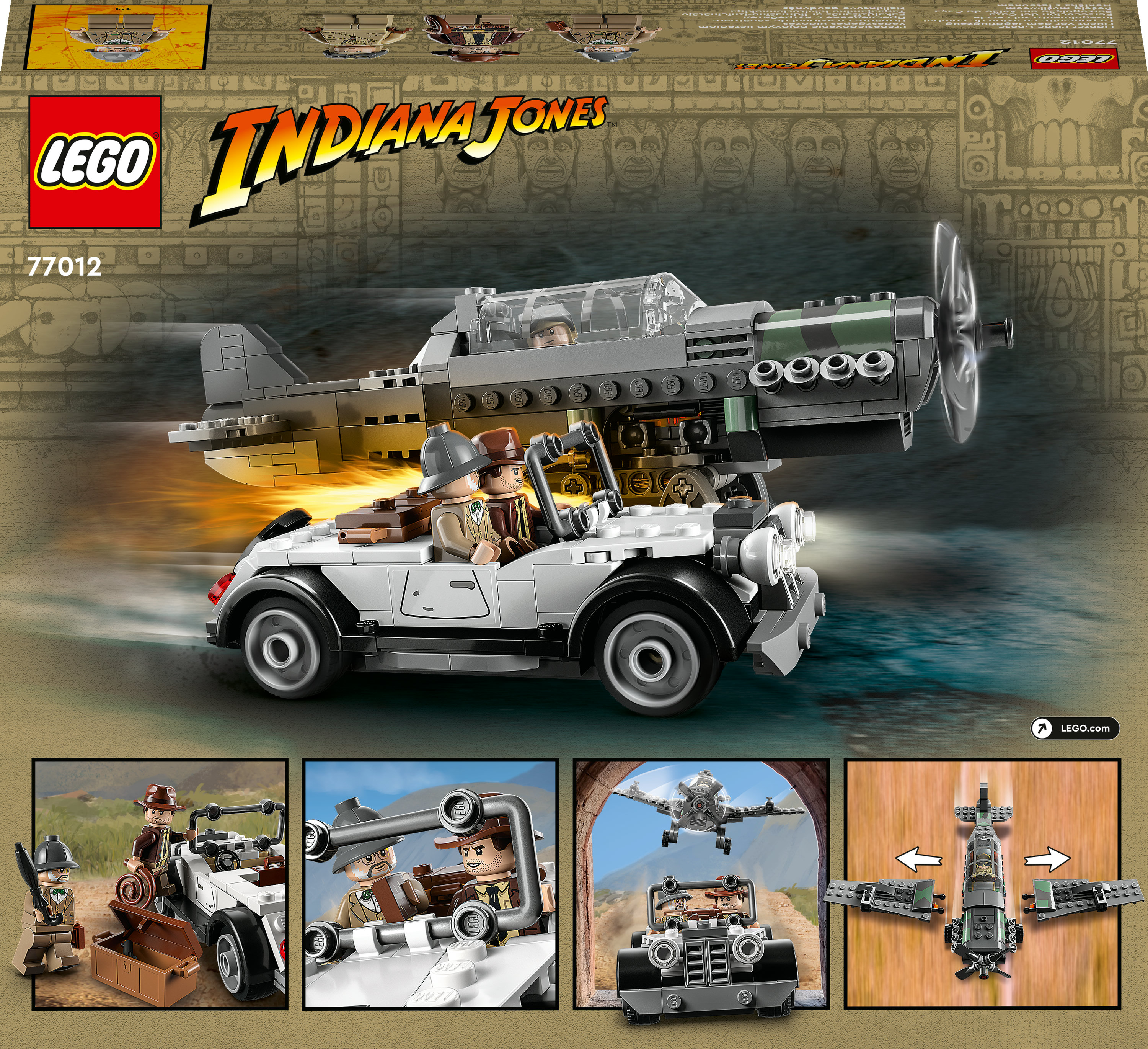 Конструктор LEGO Indiana Jones Преследование на истребителе, 387 деталей (77012) - фото 9