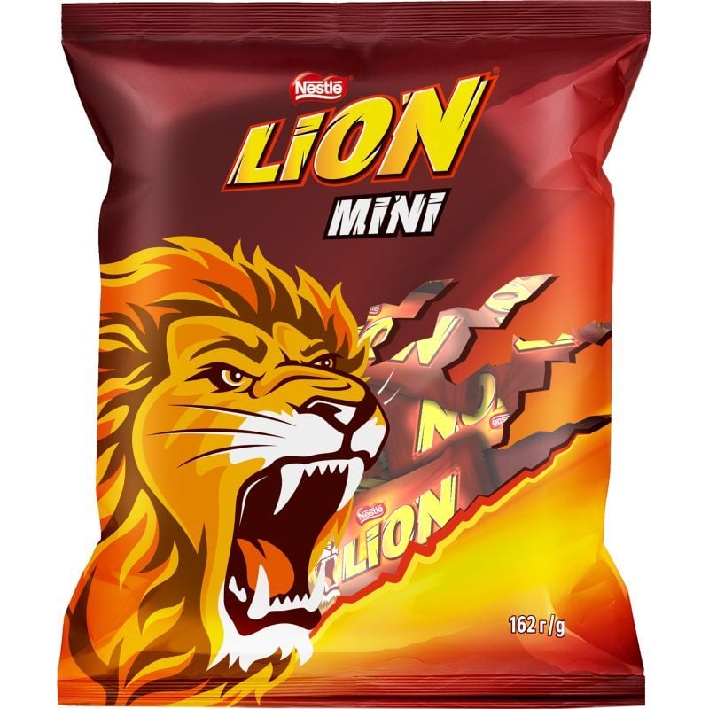 Конфеты Lion Mini в пакете 162 г - фото 1