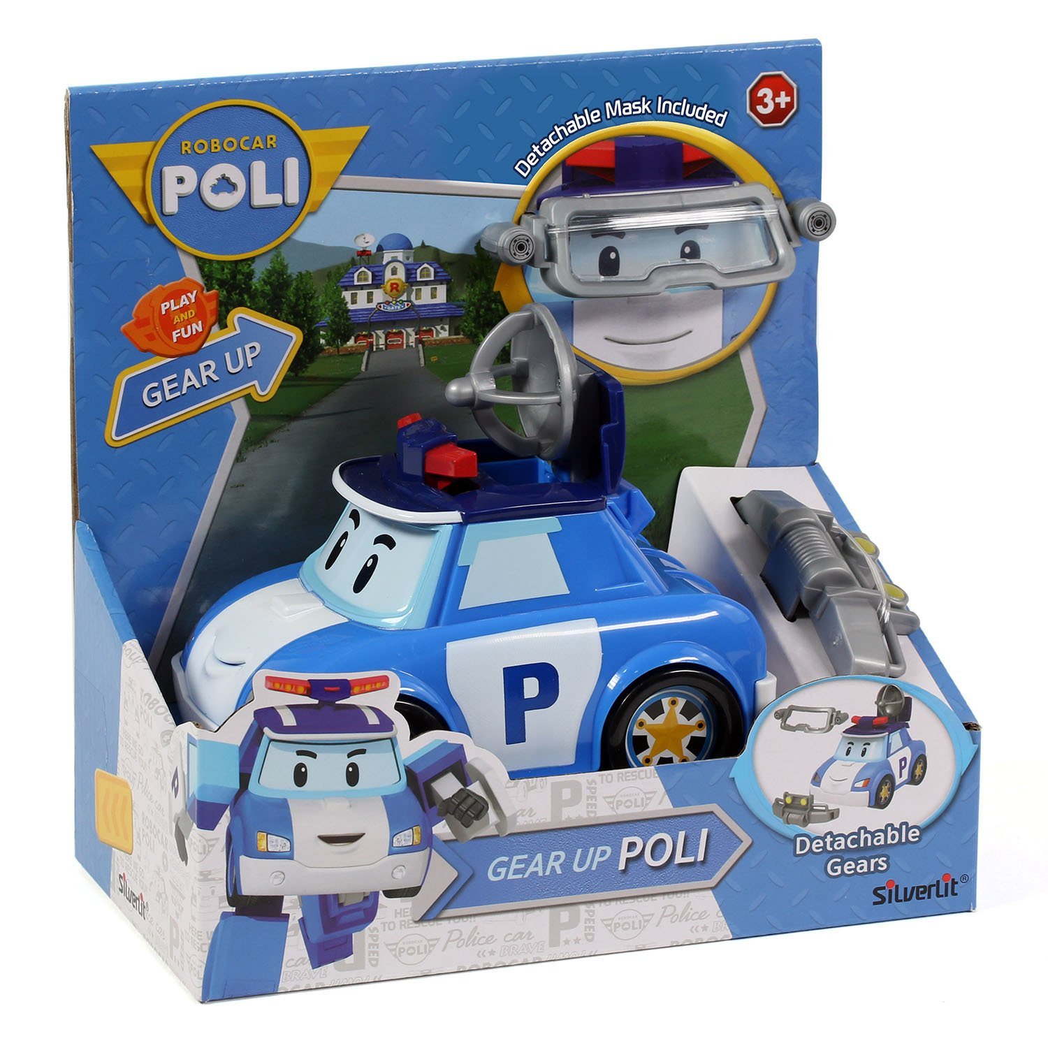 Машинка Robocar Poli Поли с аксессуарами (83392) - фото 5