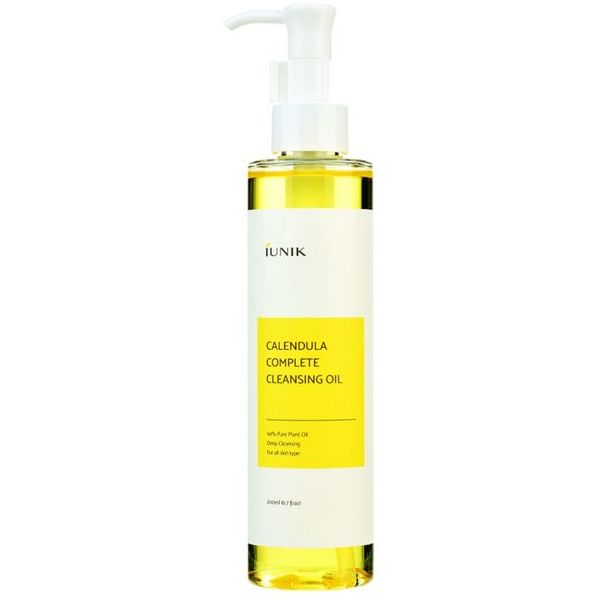 Гідрофільна олія з календулою iUNIK Calendula Complete Cleansing Oil 200 мл - фото 1