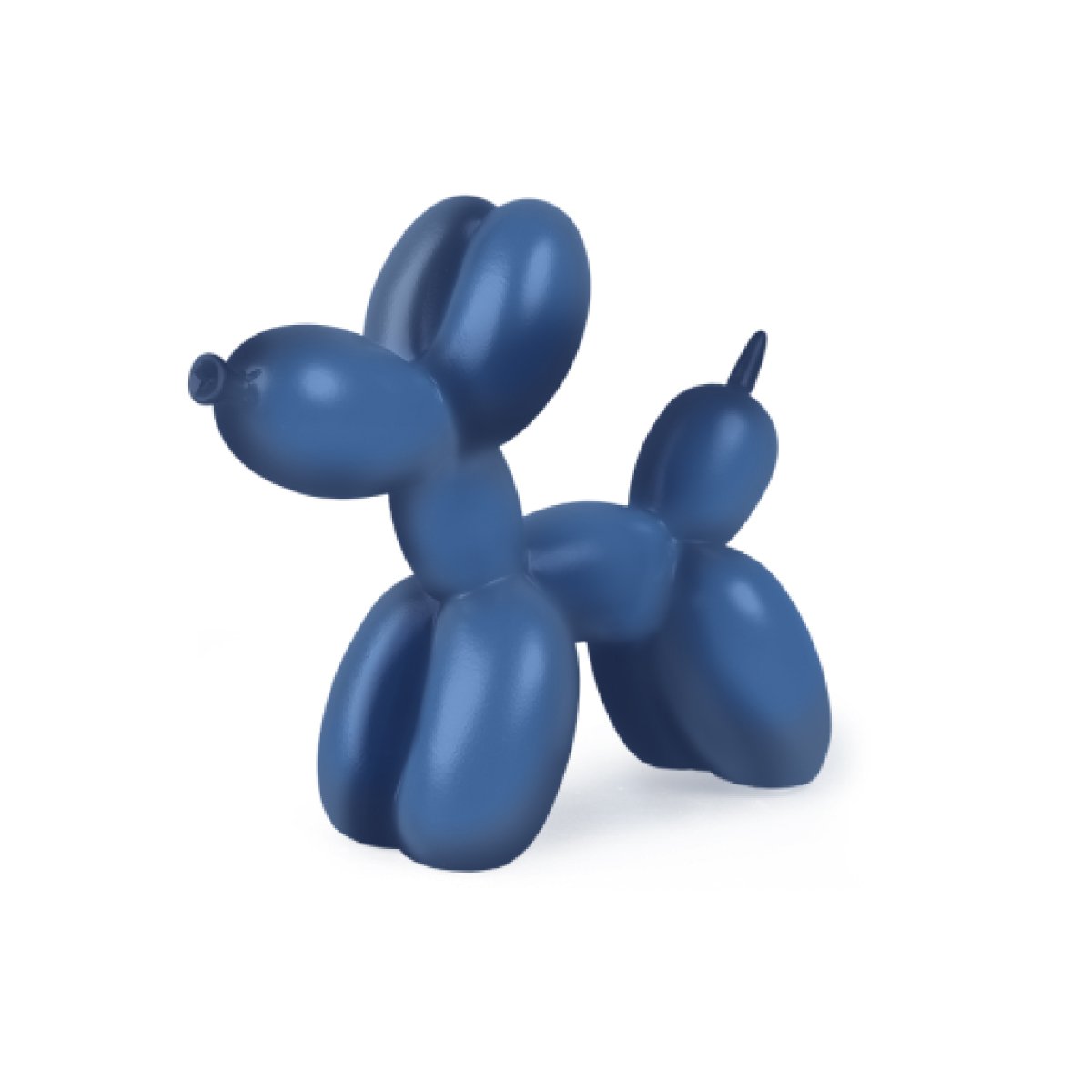 Статуетка декоративна МВМ My Home Пес з кульки, синя (DH-ST-06 DARK BLUE) - фото 3
