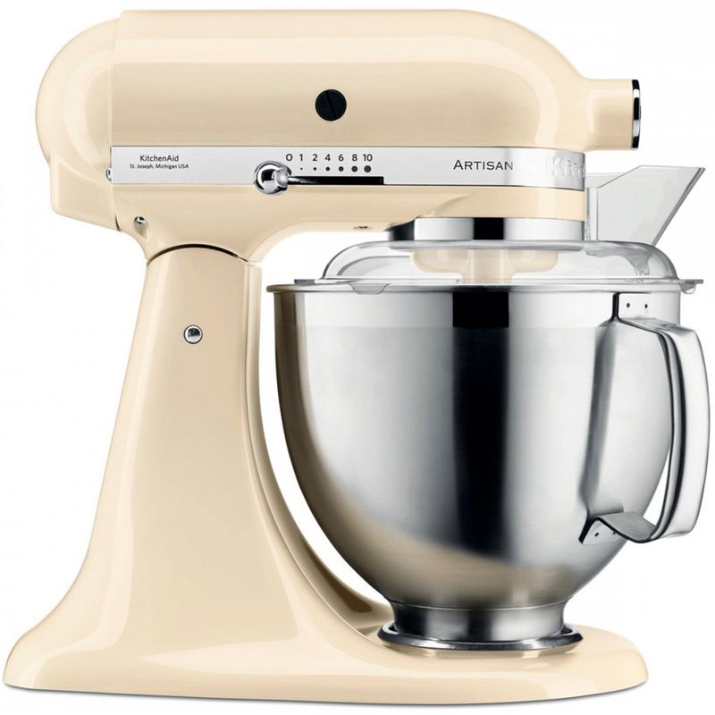 Планетарний міксер KitchenAid Artisan 4.8 л кремовий (5KSM185PSEAC) - фото 1