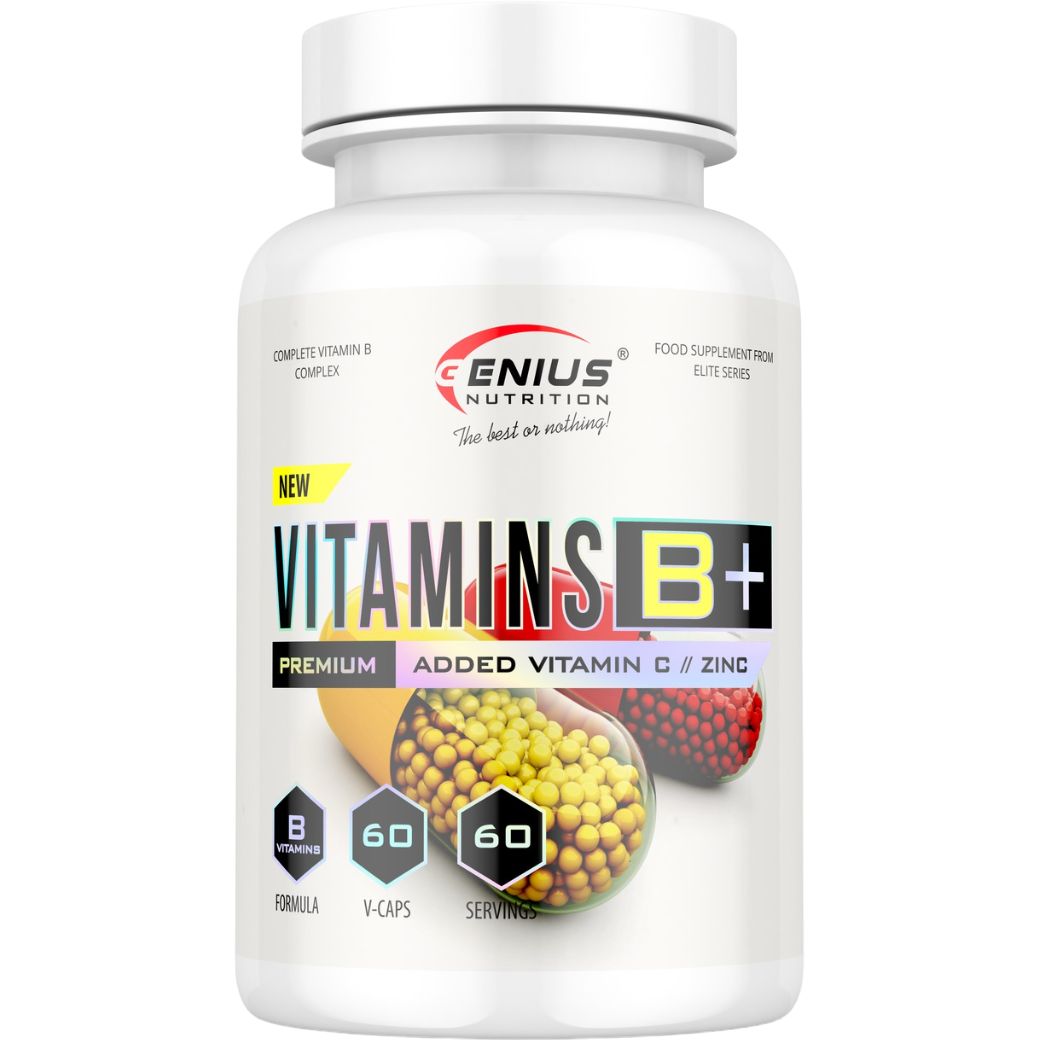 Вітамінний комплекс Genius Nutrition Vitamins B+ 60 капсул - фото 1