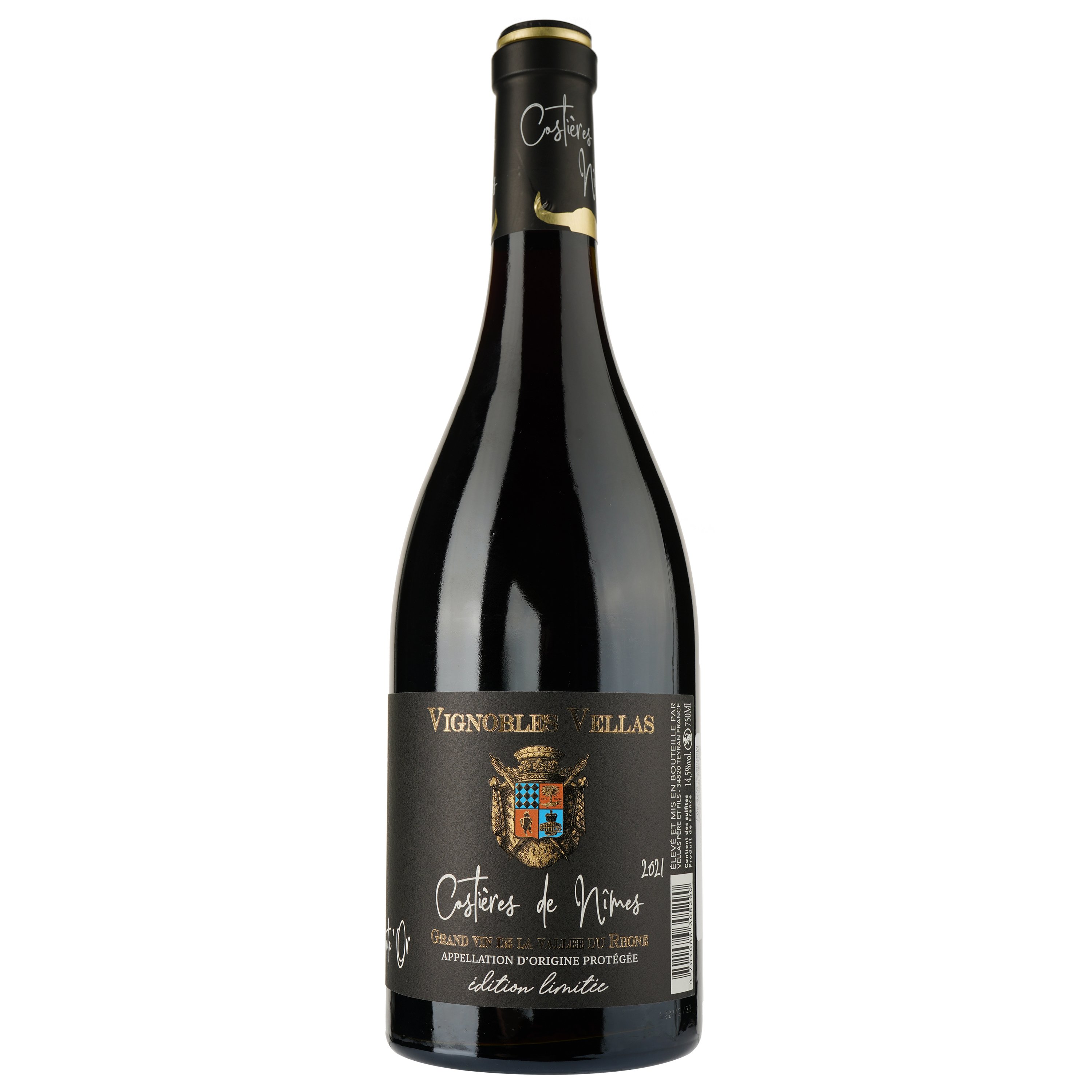 Вино Mata'or 2021 AOP Costieres de Nimes, красное, сухое, 0,75 л - фото 1