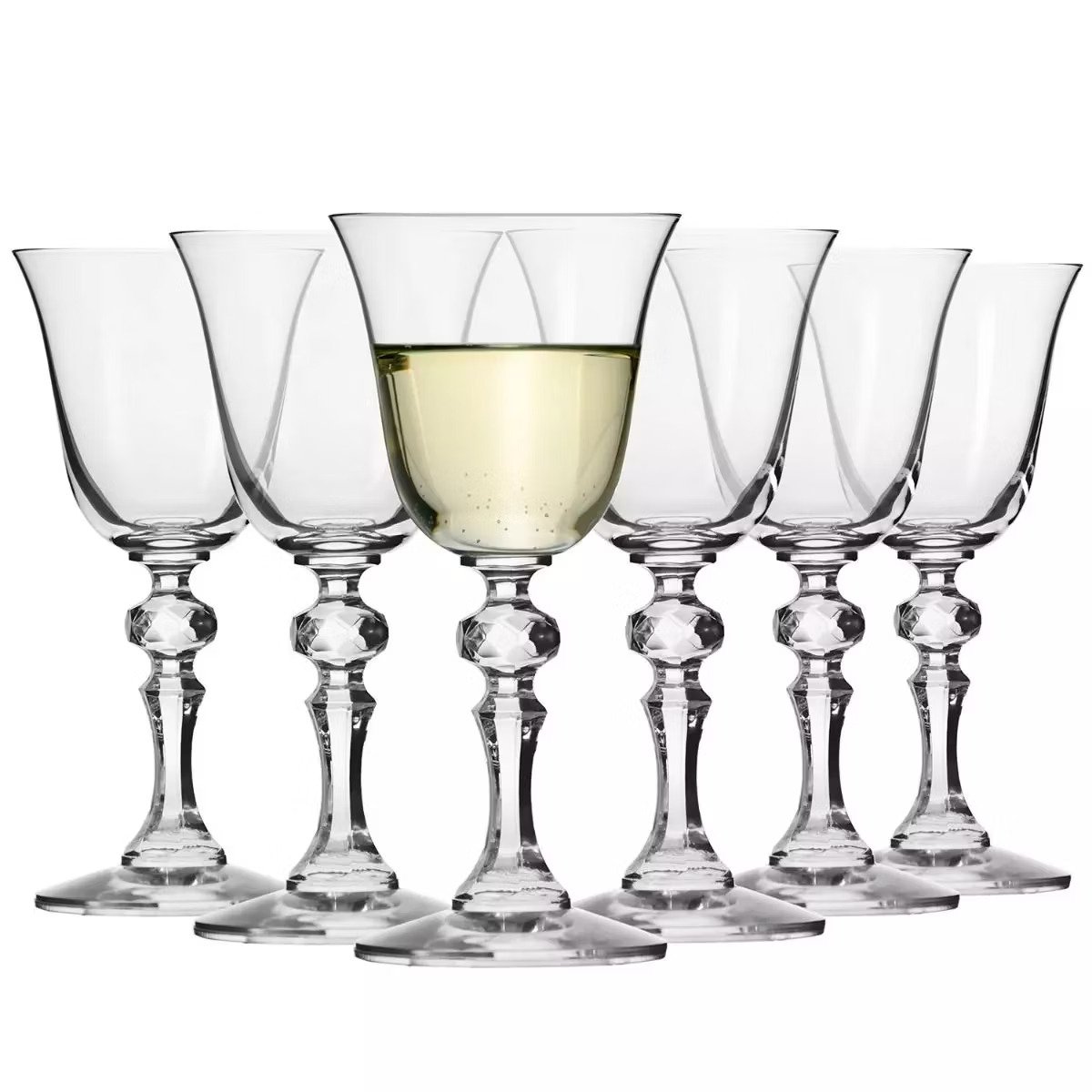 Набор бокалов для белого вина Krosno Krista, 155 мл, 6 шт. (788296) - фото 1