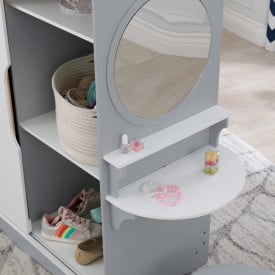 Детский шкаф-купе KidKraft, с туалетным столиком (13040) - фото 5