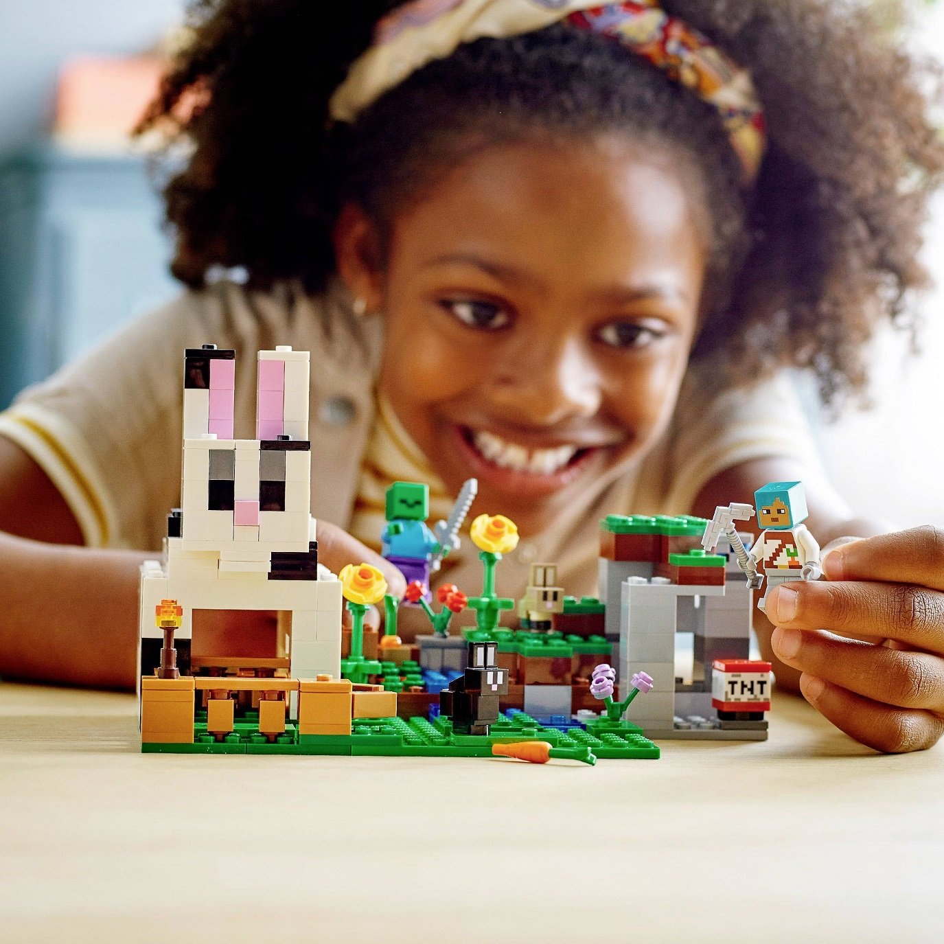 Конструктор LEGO Minecraft Кроличье ранчо, 340 деталей (21181) - фото 12