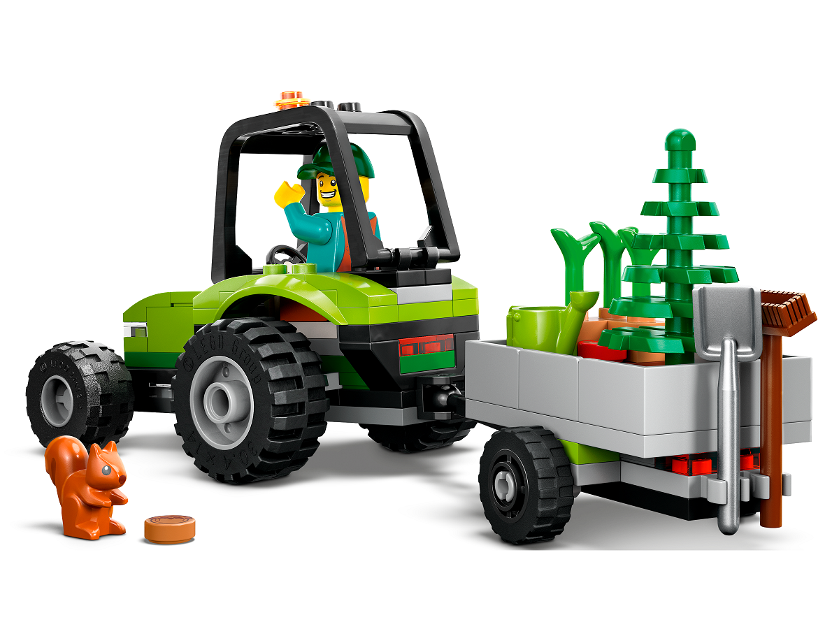 Конструктор LEGO City Трактор в парке, 86 деталей (60390) - фото 3