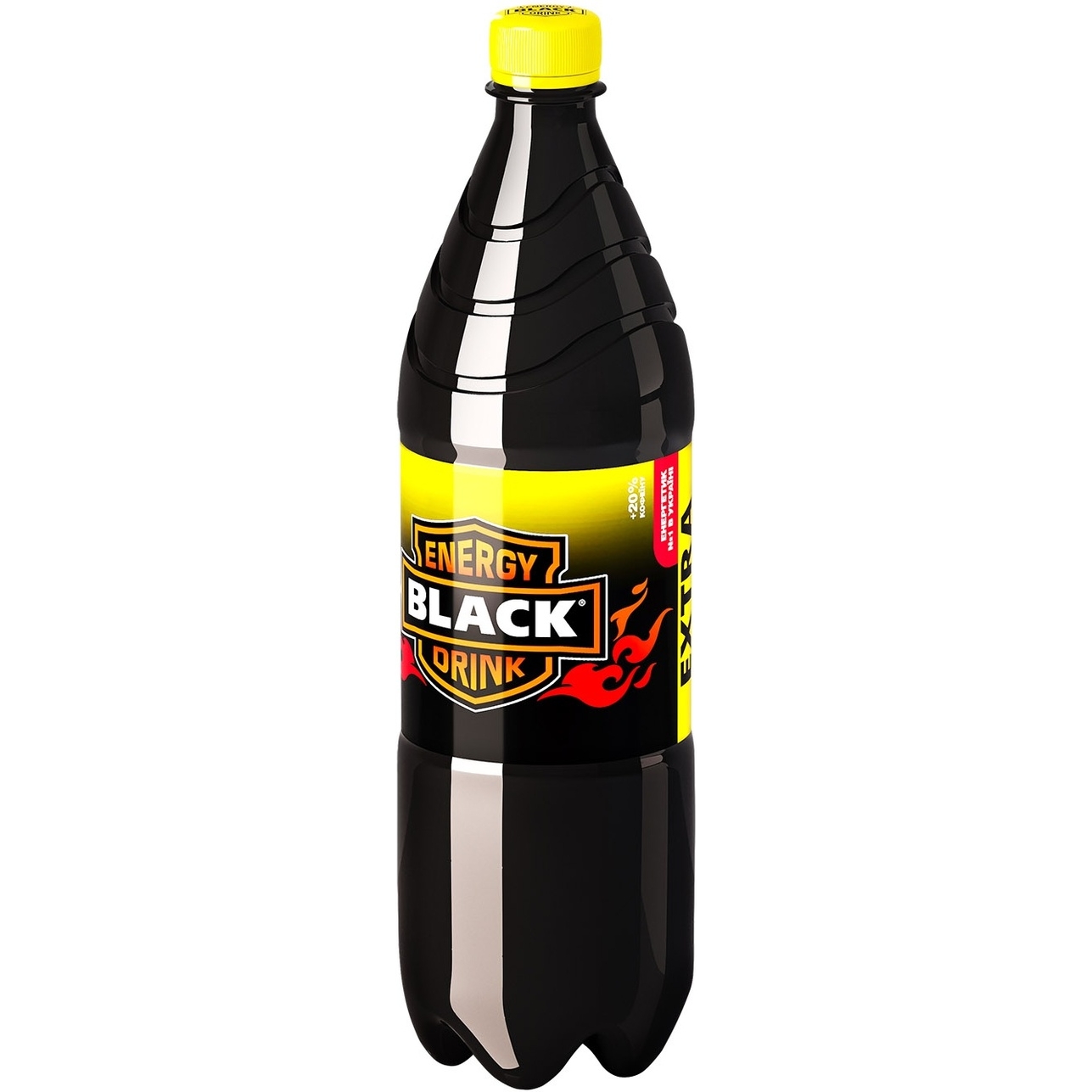 Напиток энергетический Black Extra безалкогольный сильногазированный 1 л (542710) - фото 1