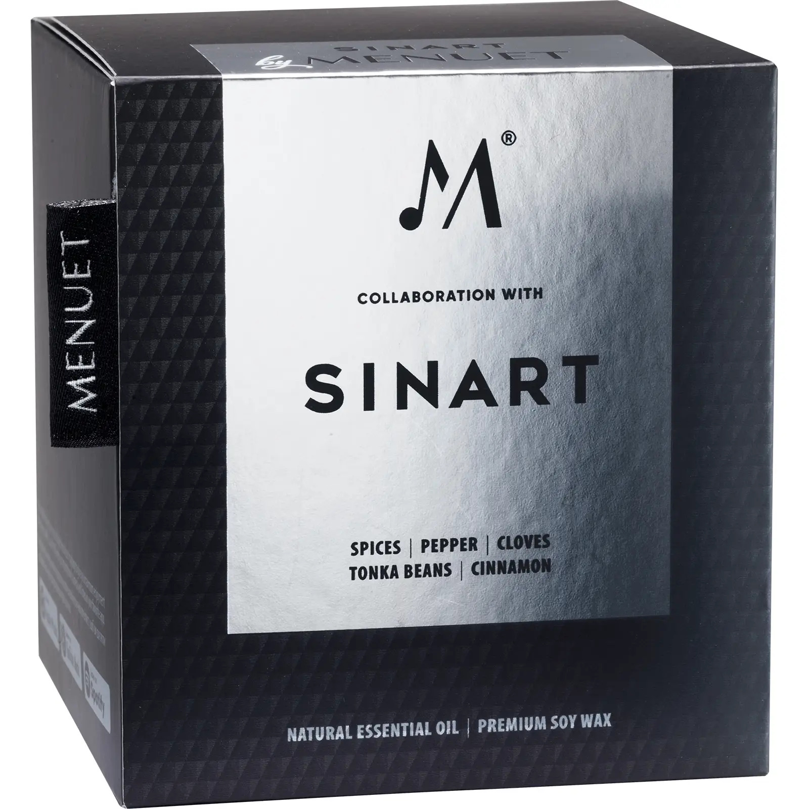 Свічка ароматична Sinart Collaboration Menuet Spices 200 г - фото 3