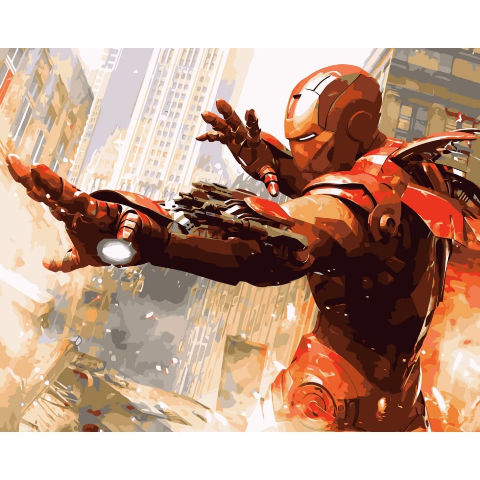 Картина за номерами ArtCraft Iron man 40x50 см (16007-AC) - фото 1