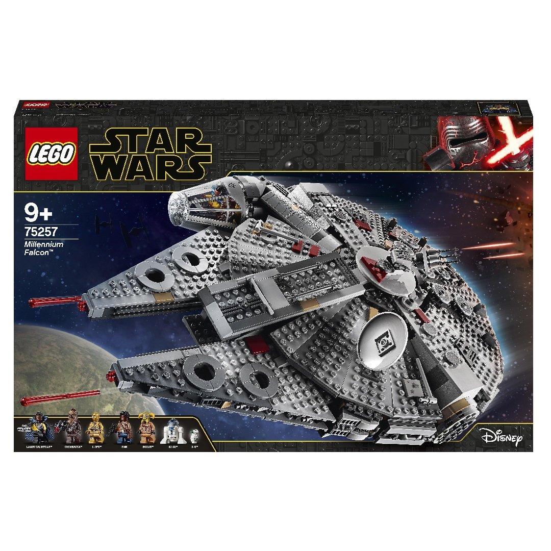 Конструктор LEGO Star Wars Сокол Тысячелетия, 1351 деталь (75257) - фото 1