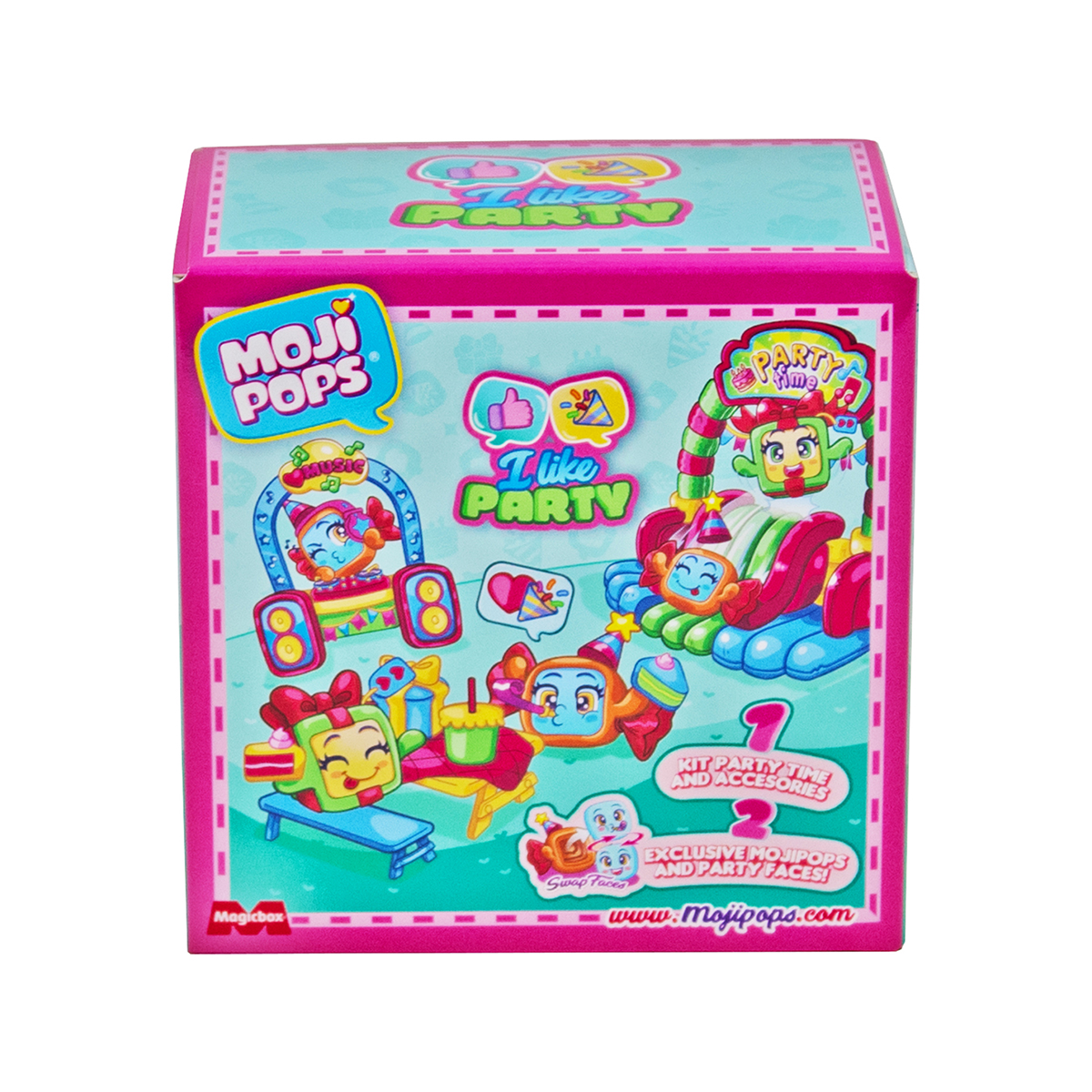 Игровой набор Moji Pops Box I Like Вечеринка (PMPSV112PL40) - фото 3