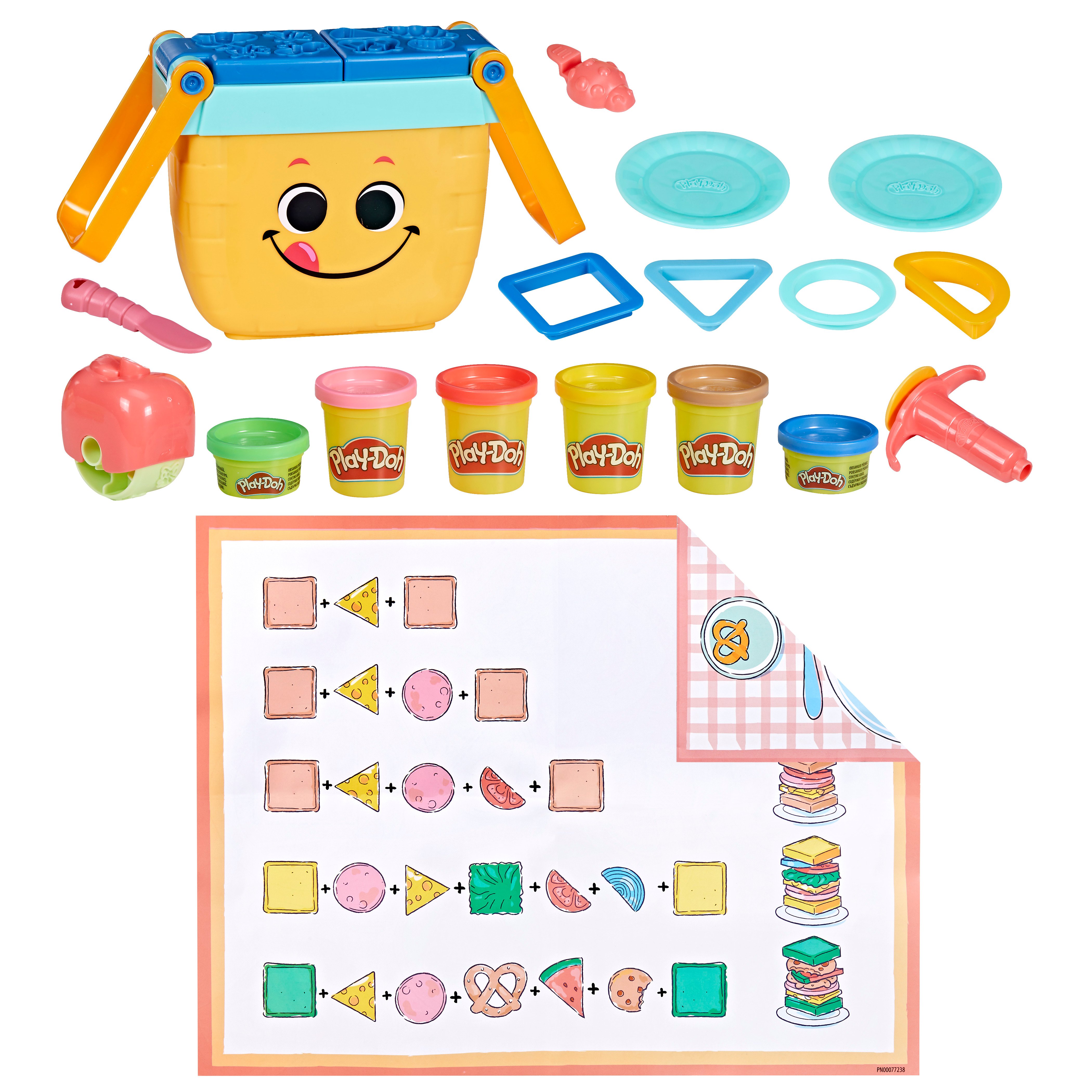 Набор для творчества с пластилином Play-Doh Пикник (F6916) - фото 3