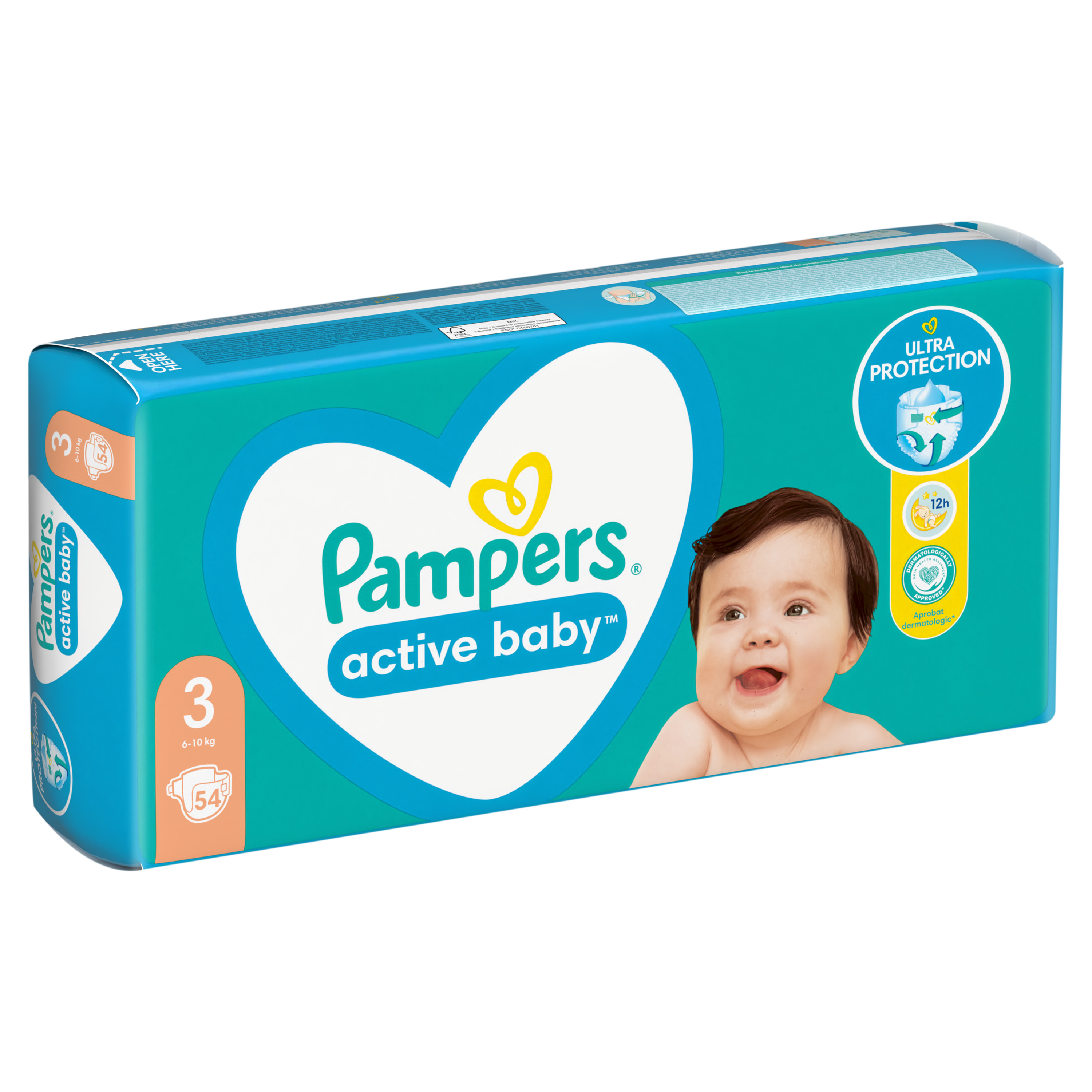 Підгузки Pampers Active Baby 3 (6-10 кг) 54 шт. - фото 2