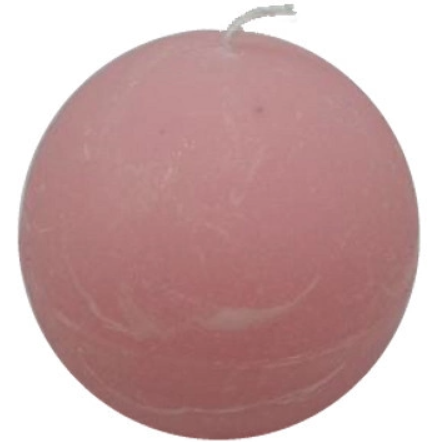 Свеча Pragnis Рустик, 6,5х6,5 см, светло розовая (S65-169) - фото 1