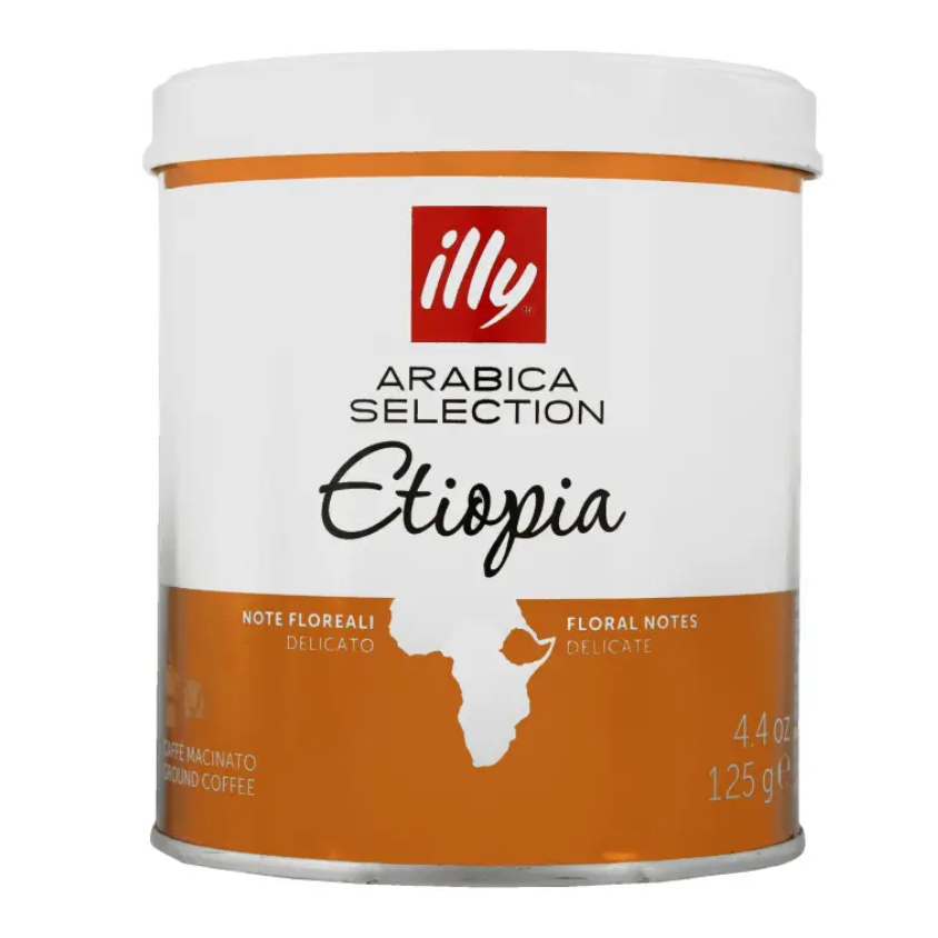 Кофе молотый Illy Ethiopia Arabica, 125 г (788158) - фото 1