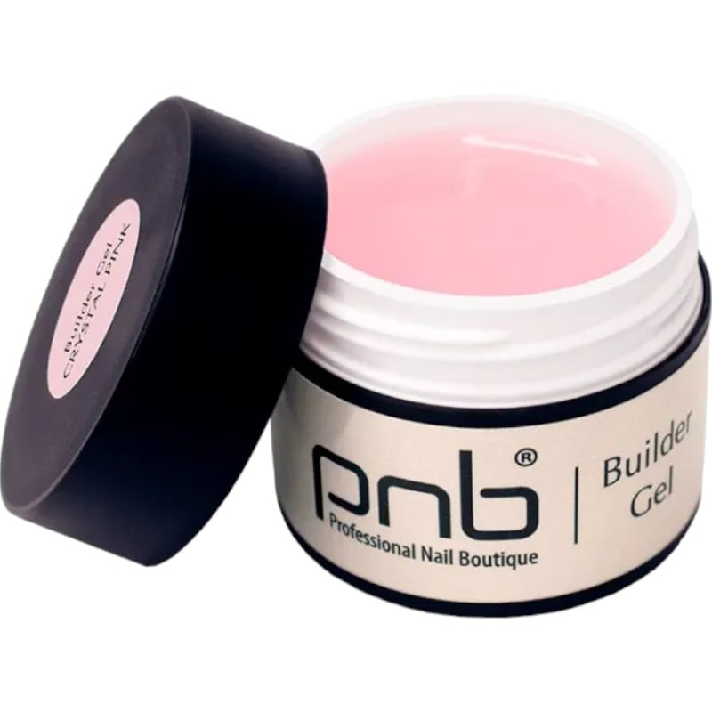 1-фазний моделюючий гель PNB UV/LED One Step Builder Gel Crystal Pink 15 мл - фото 1