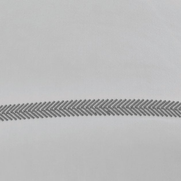 Пододеяльник с наволочками Penelope Clara Antrasit, 3 предмета, светло-серый (svt-2000022287647) - фото 2