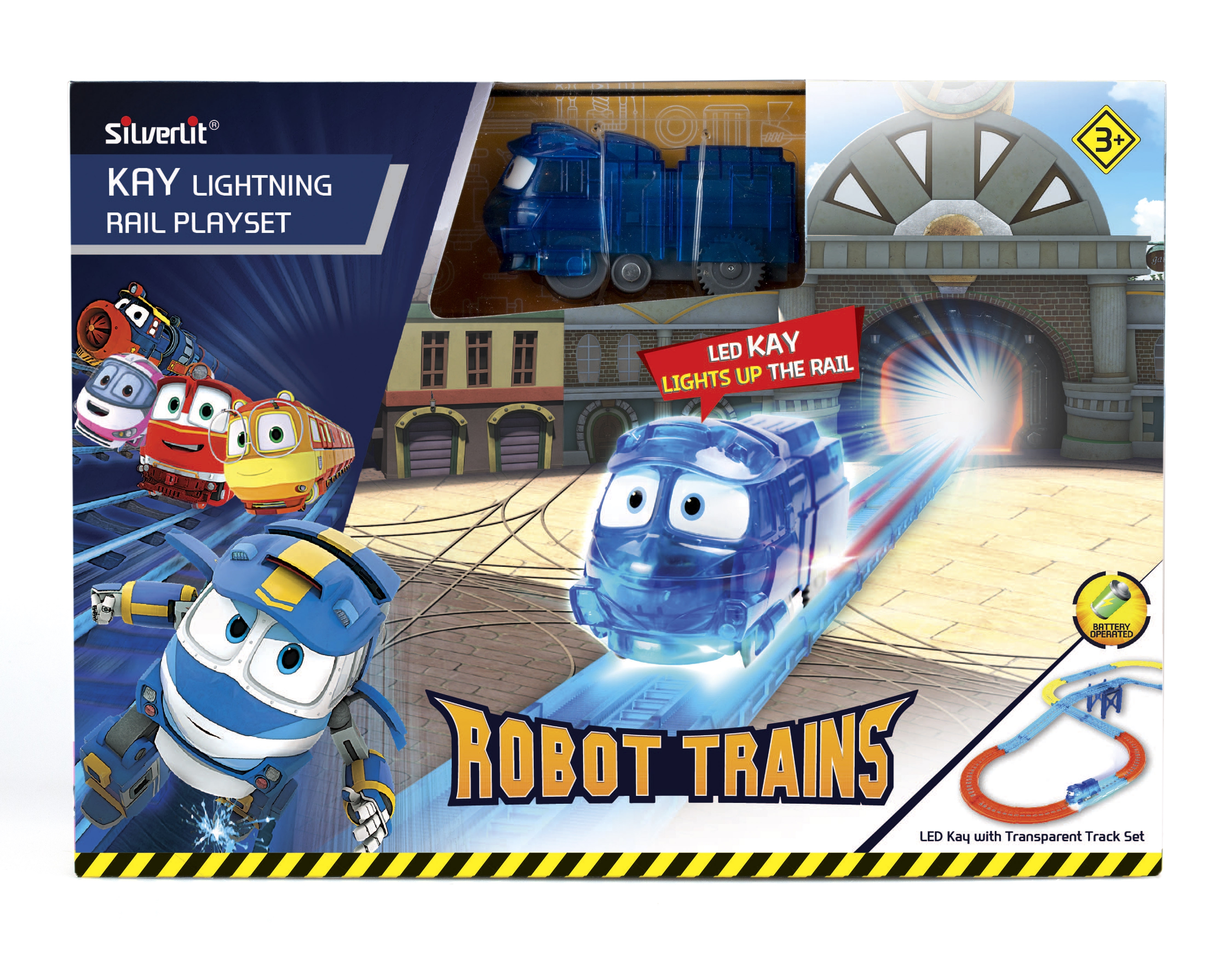Ігровий набір Silverlit Robot Trains (80187) - фото 2