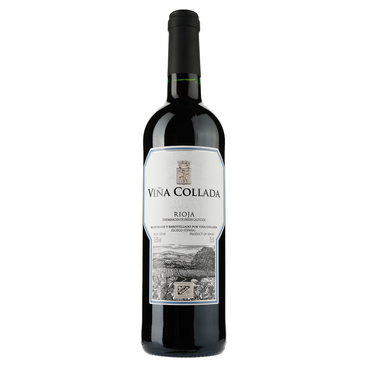Вино Marques de Riscal Vina Collada, червоне, сухе, 14%, 0,75 л (7700) - фото 1