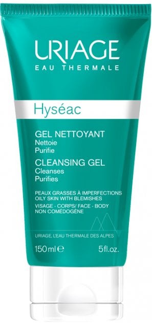 Гель для обличчя Uriage Hyseac Cleansing Gel Nettoyant Очищуючий, 150 мл - фото 1