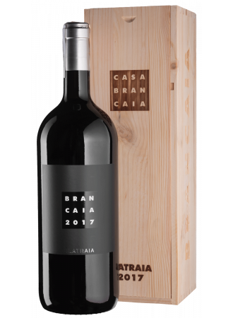 Вино Brancaia Ilatraia 2017, красное, сухое, 14,5%, 0,75 л., в деревянной коробке - фото 1