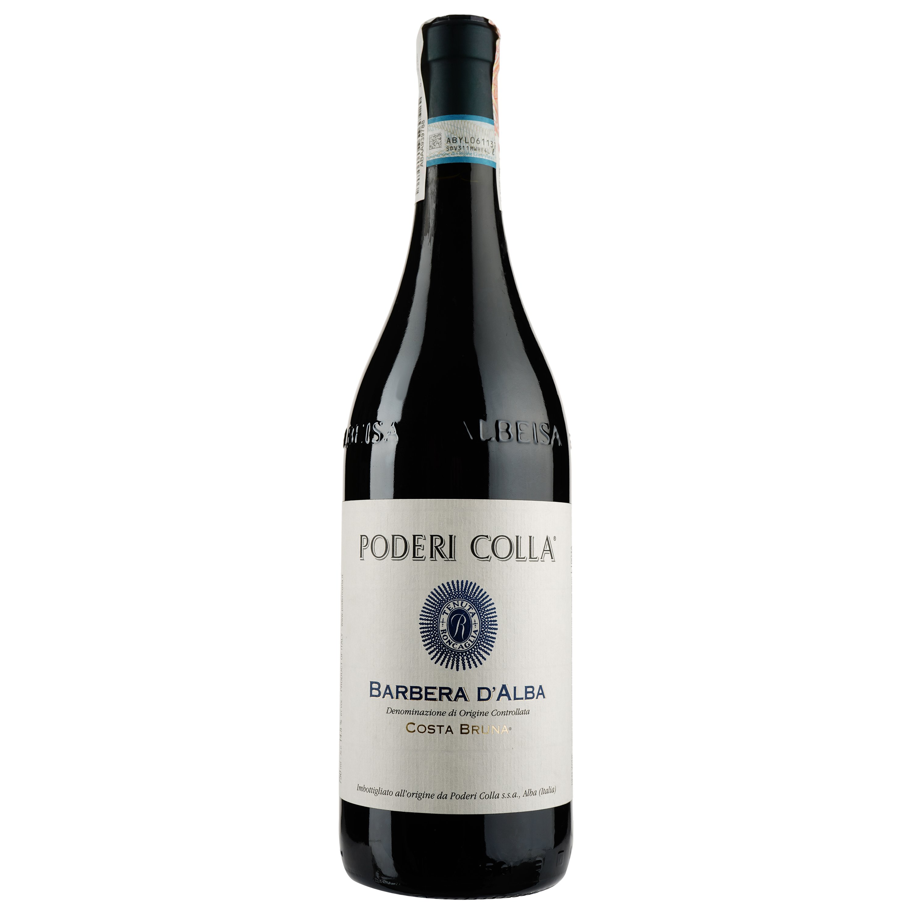 Вино Poderi Colla Barbera D’alba Doc Costa Bruna 2017, 14%, 0,75 л (ALR16137) - фото 1