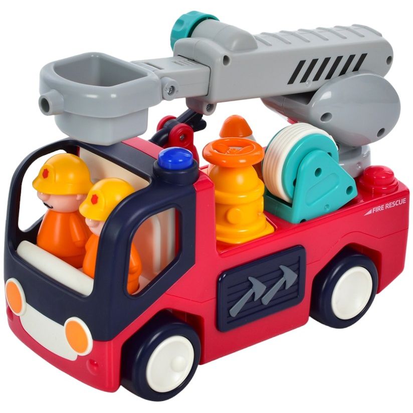Детская Пожарная Машинка Hola Toys E9998-Hl Со Светом И Звуком - фото 1