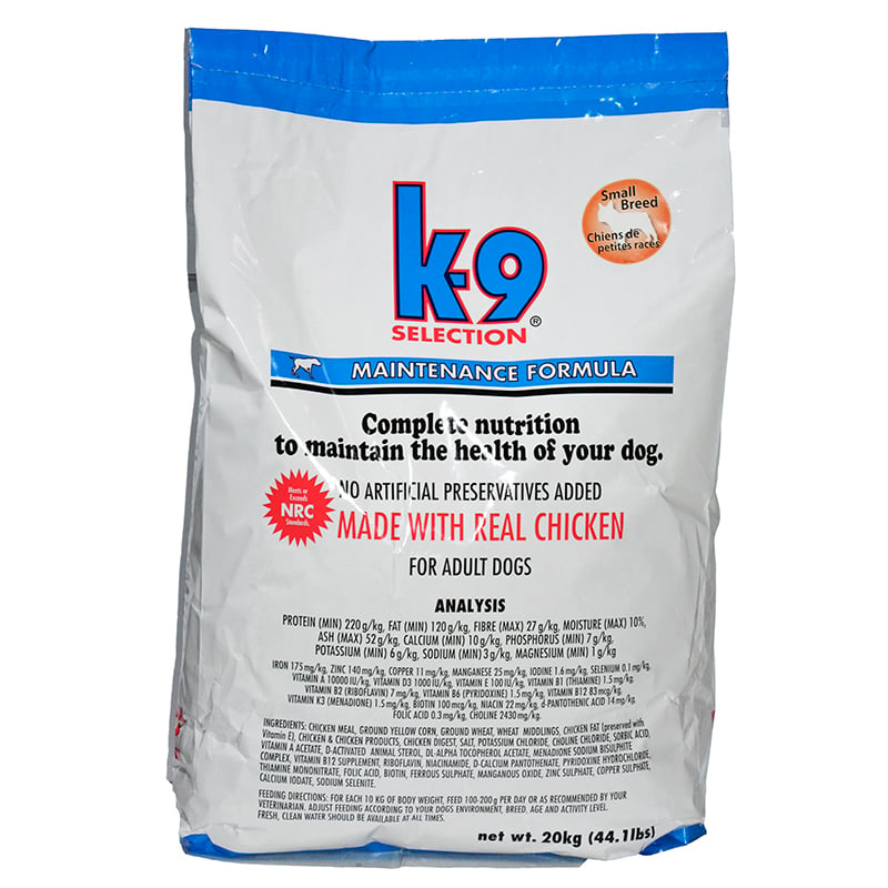 Сухий корм для собак середніх порід K9 Selection Maintenance Formula, 20 кг (67714001952) - фото 1