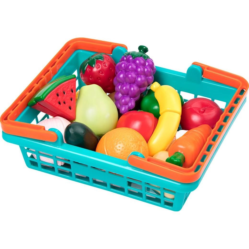 Игровой набор Battat Овощи-фрукты на липучках 37 шт. (BT4743Z) - фото 1