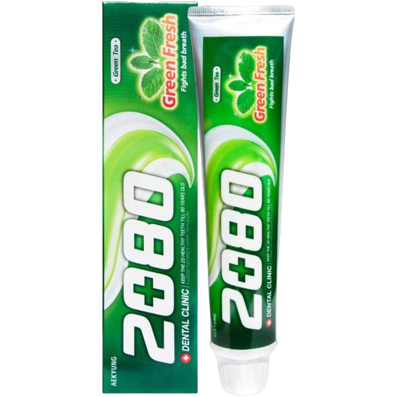 Зубна паста Dental Clinic 2080 Green Fresh, 120 г - фото 1