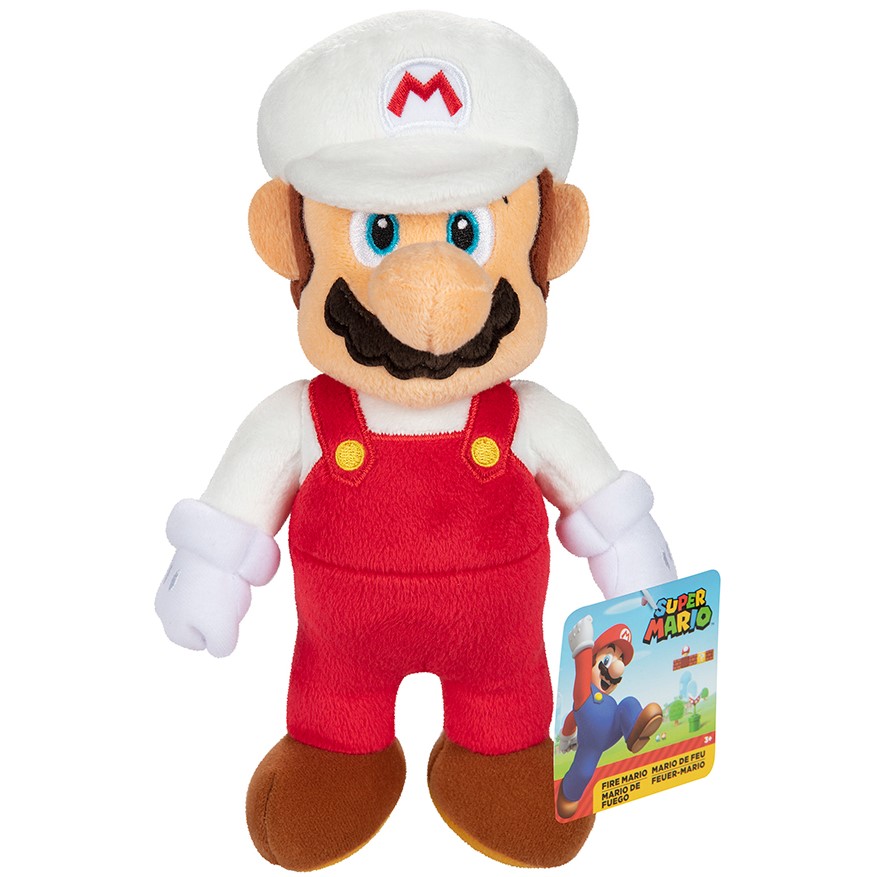 М'яка іграшка Super Mario - вогняний Маріо, 23 см (40986i-GEN) - фото 1