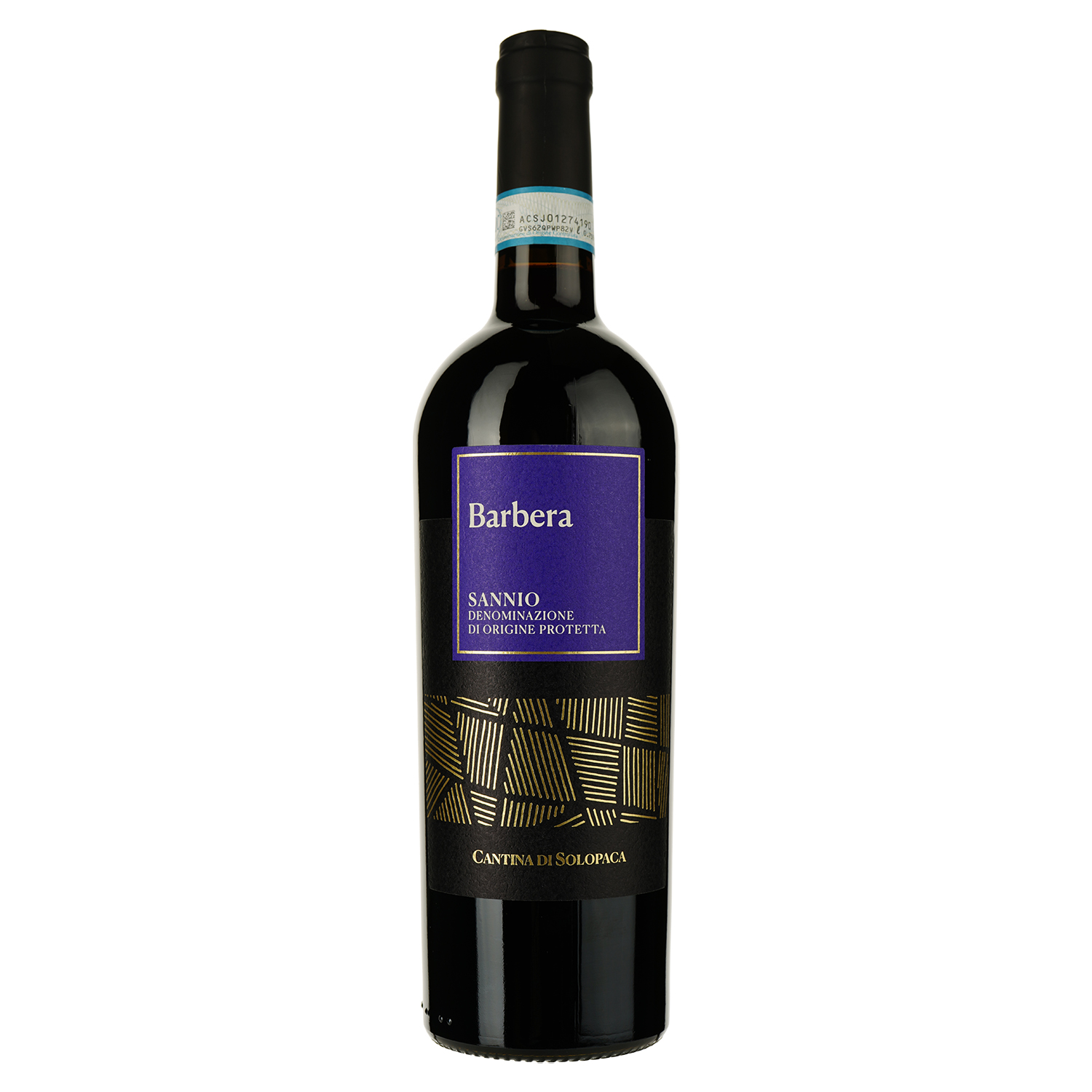 Вино Solopaca Barbera Sannio Prime Vigne красное сухое 0.75 л - фото 1
