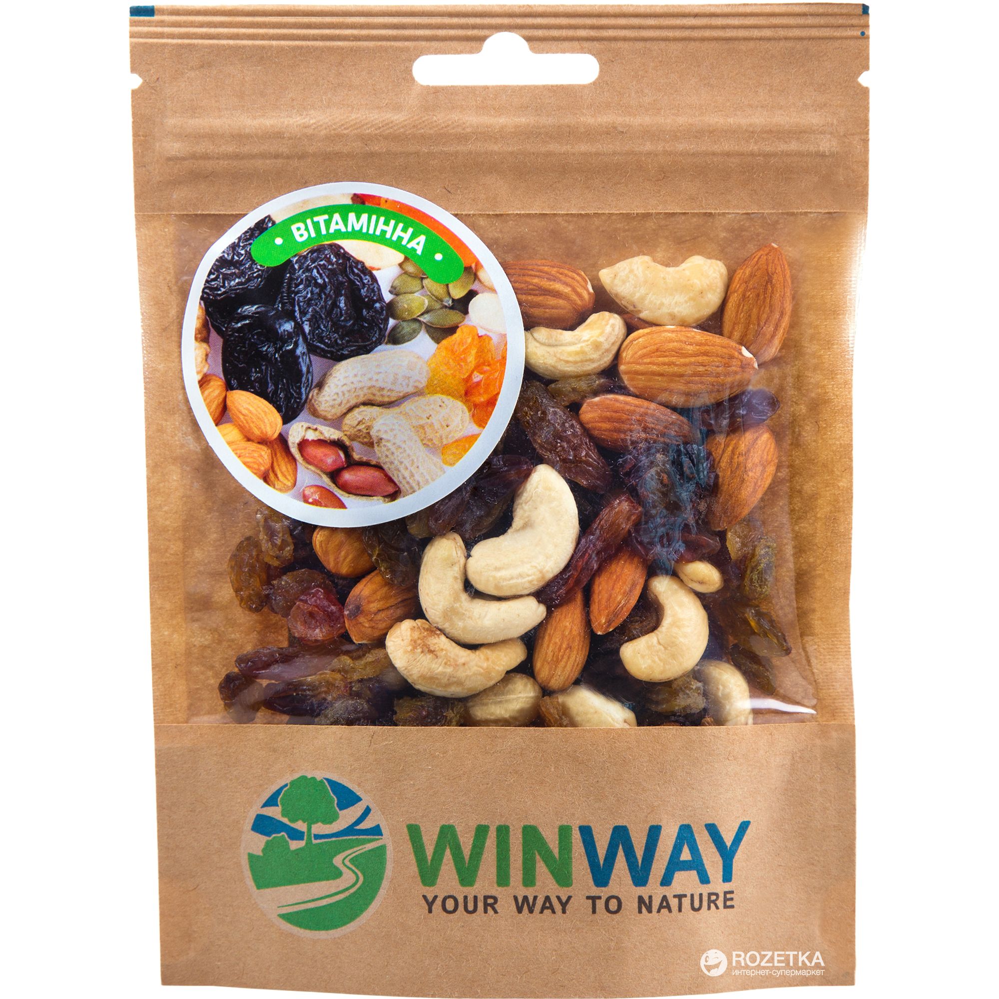 Смесь ореховая Winway Витаминная 100 г (769977) - фото 1