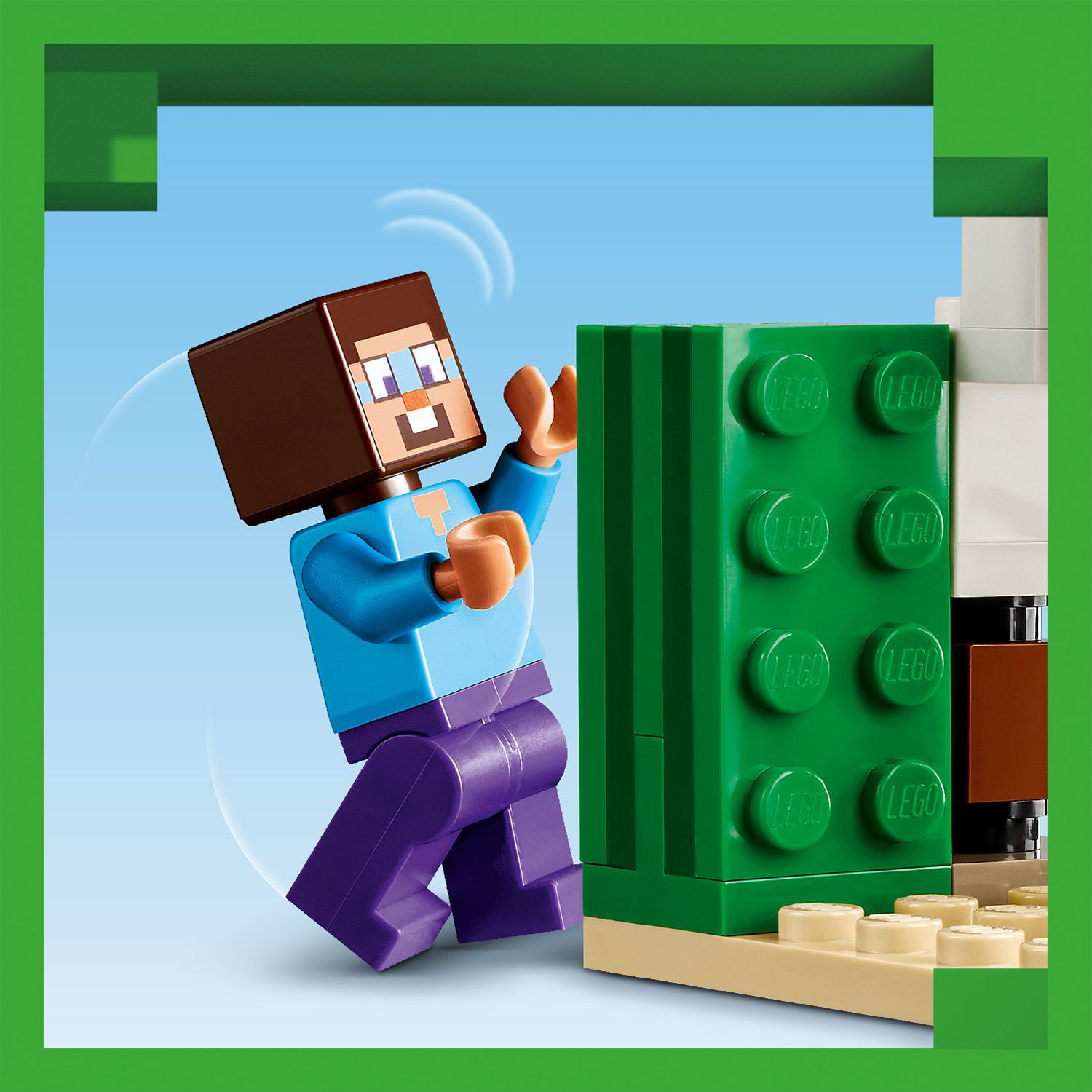 Конструктор LEGO Minecraft Экспедиция Стива в пустыню 75 деталей (21251) - фото 8