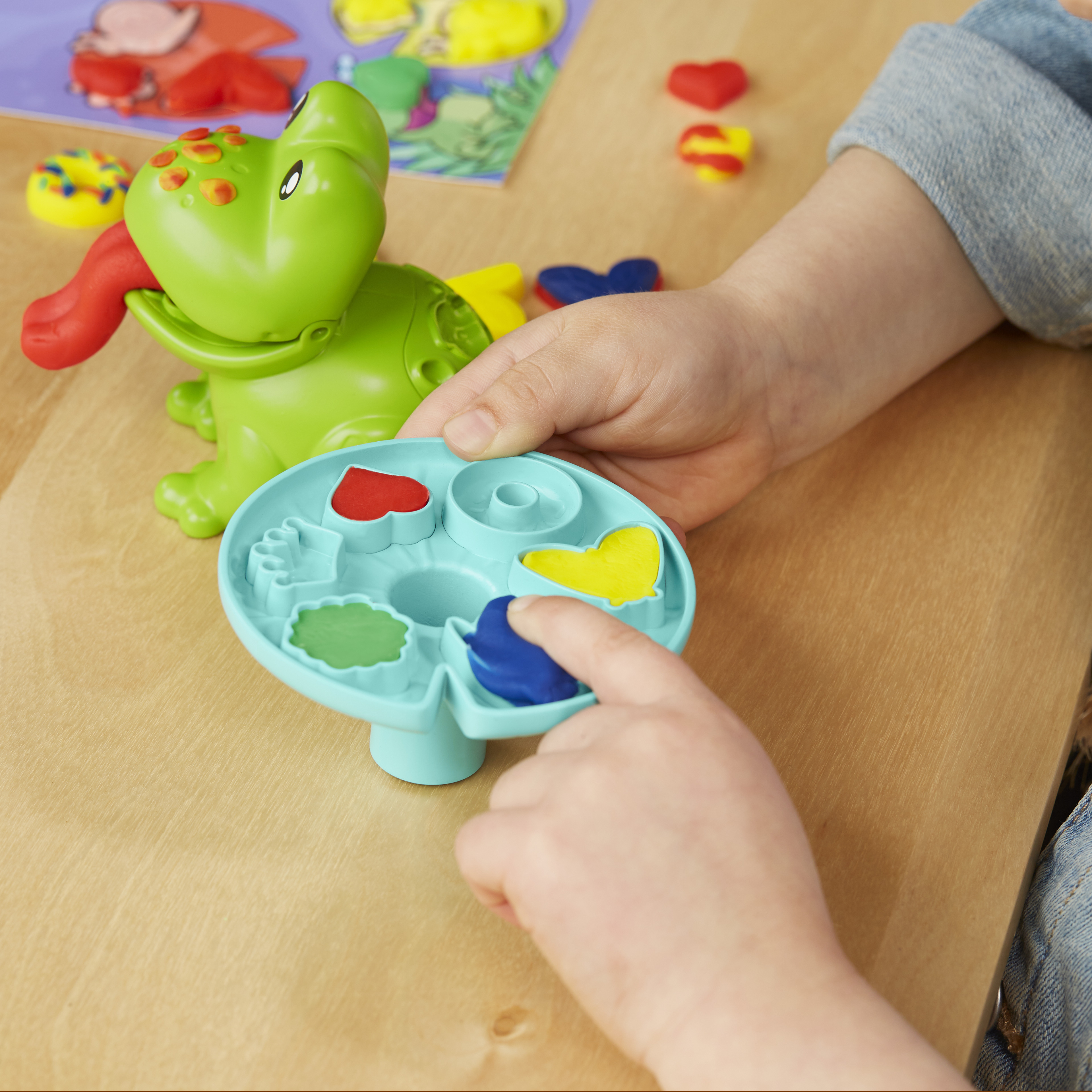 Набір для творчості з пластиліном Play-Doh Жабка та кольори (F6926) - фото 11