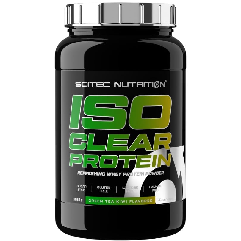 Протеин Scitec Nutrition Iso Clear Protein Green Tea Kiwi 1.025 кг - фото 1