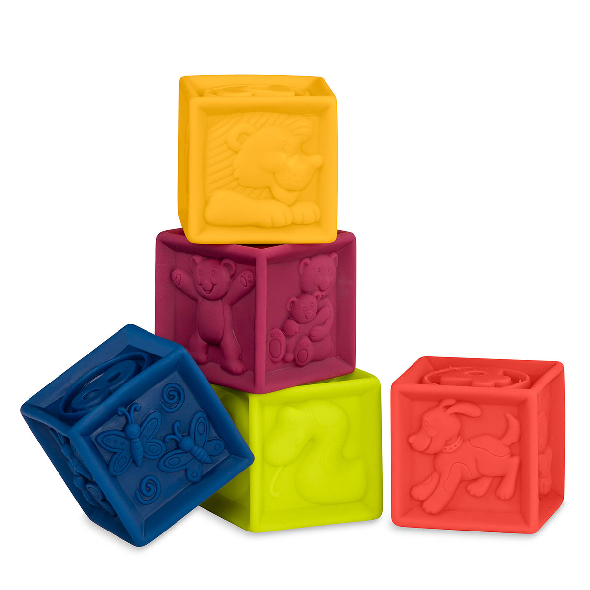Кубики силиконовые Battat Посчитай-Ка!, 10 шт. (BX1002Z) - фото 4