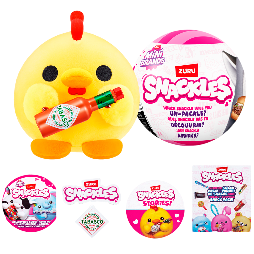 Мягкая игрушка-сюрприз Snackle-G2 Mini Brands (77510G2) - фото 1