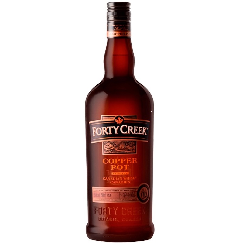 Віскі Forty Creek Copper Pot Reserve Canadian Whisky, 43%, 0,75 л - фото 1