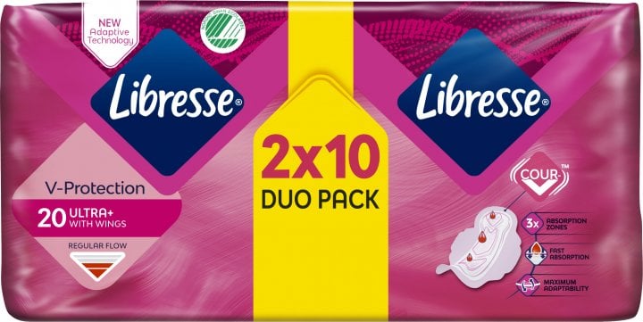 Гигиенические прокладки Libresse Ultra Normal Soft, 20 шт. - фото 3