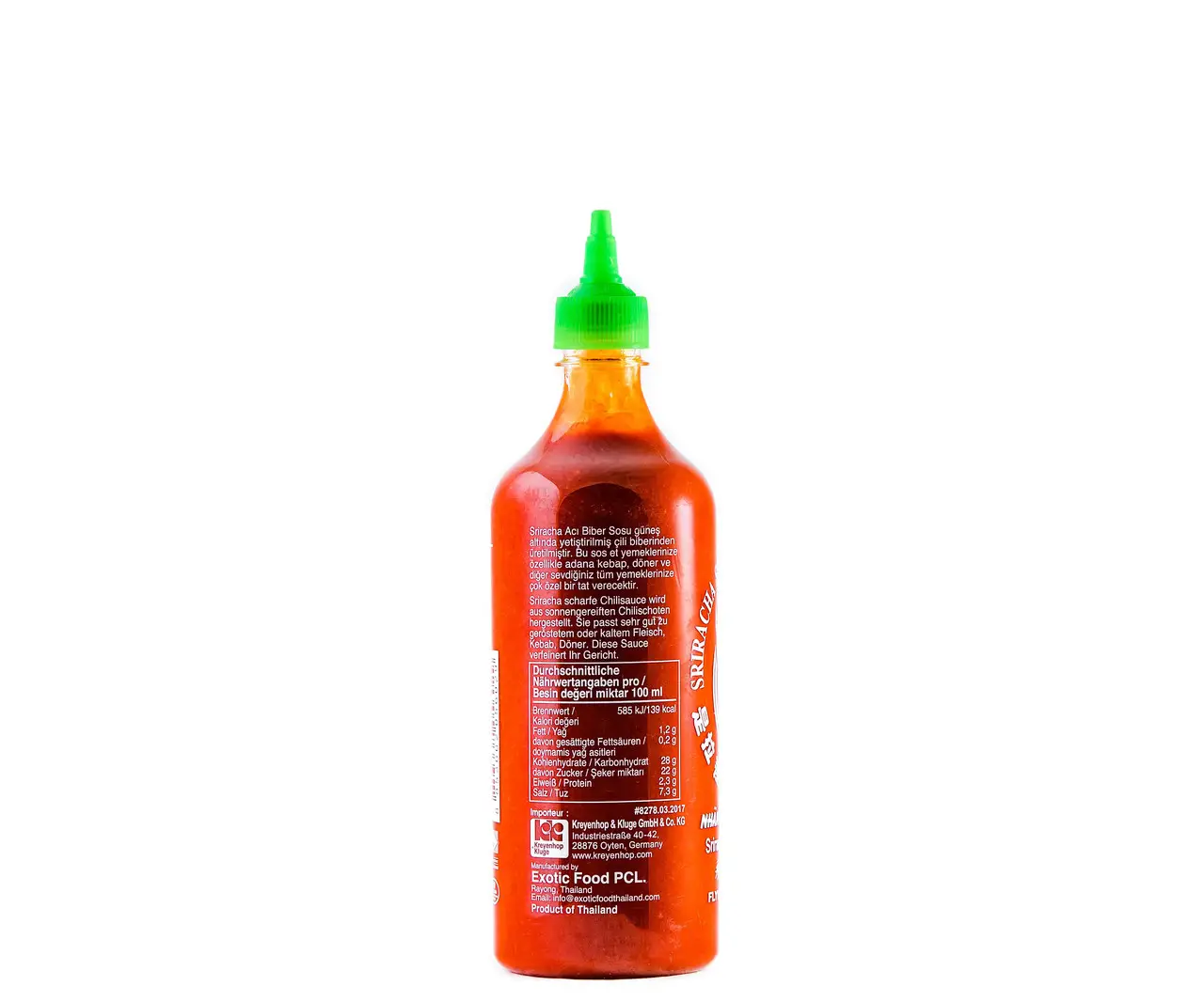 Соус Шрірача Flying Goose Sriracha зелений (61%) 730 мл - фото 2