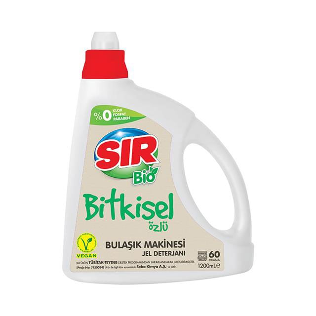 Натуральний гель Sir Bio для посудомийної машини, 1,2 л (152.SR.060.06) - фото 1