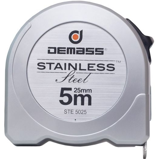 Рулетка измерительная Demass Stainless Steel 5 м (STE 5025) - фото 3