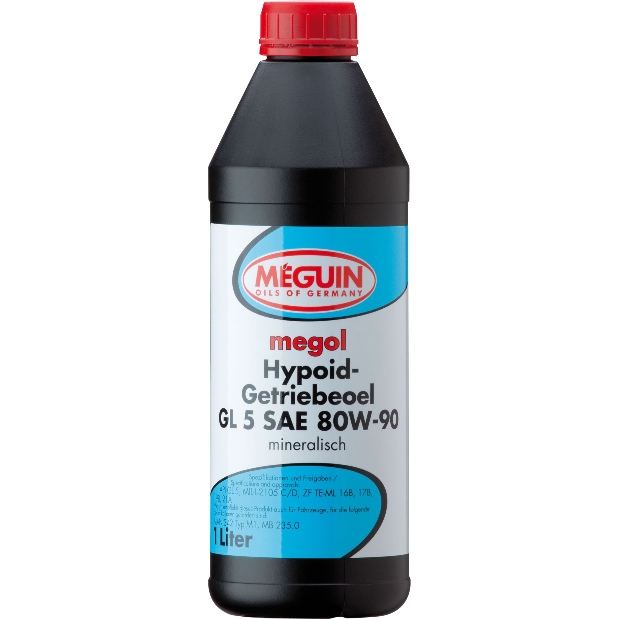 Трансмиссионное масло Meguin Megol Hypoid-Getriebeoel GL-5 80W-90 1 л - фото 1