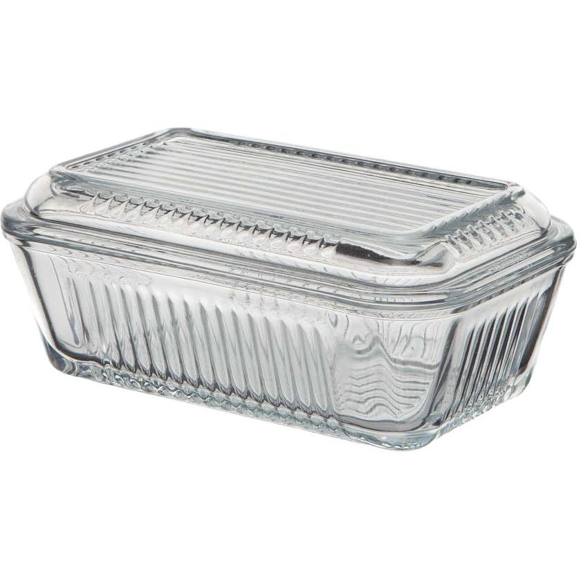 Photos - Butter Dish Pasabahce Маслянка  Frigo, 10х17 см, прозора  (97711)